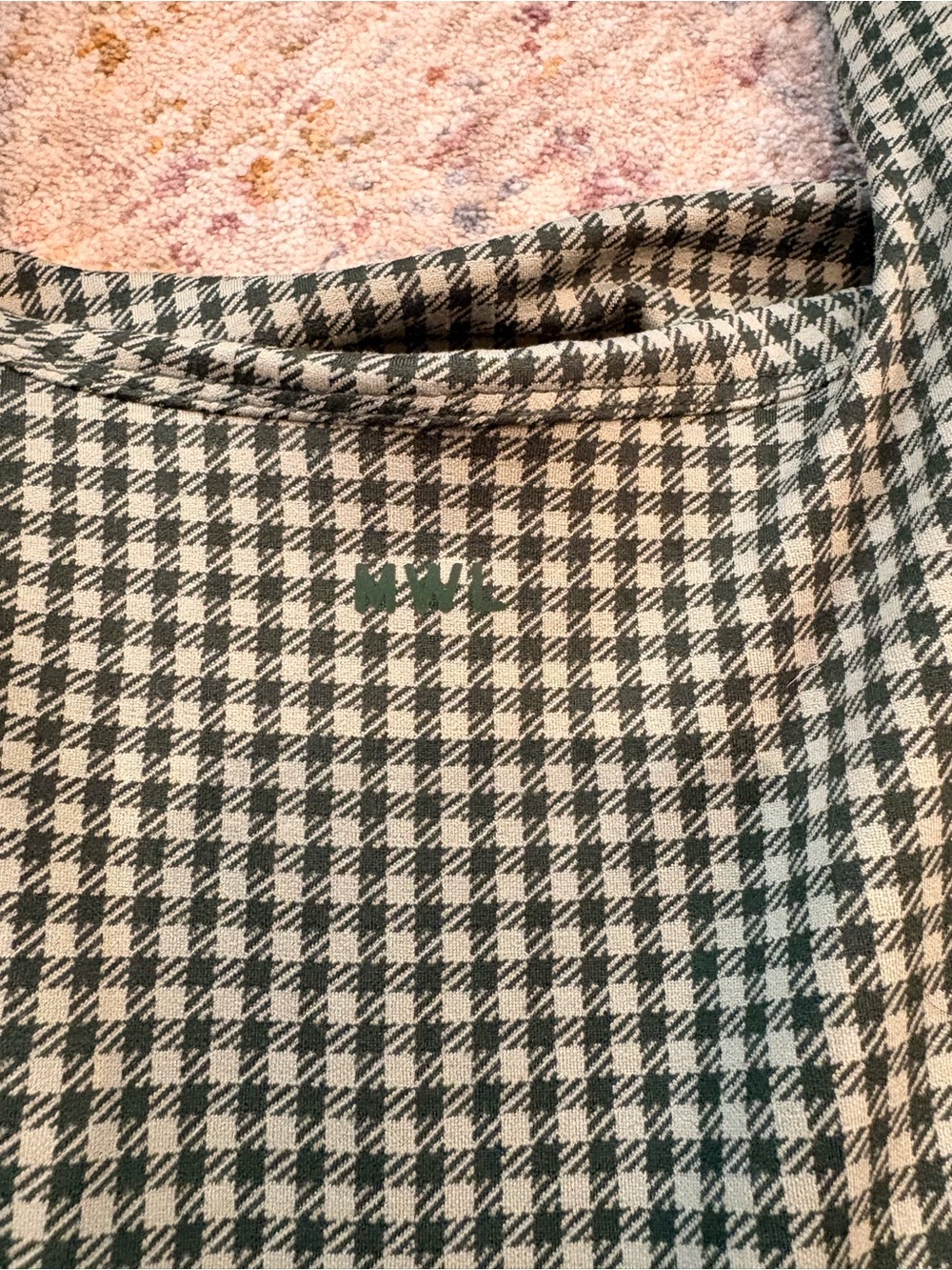 Madewell Biker Unitard in Checks MWL - Picture 7 of 9